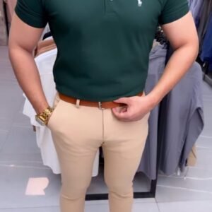 Bottle Green Polo T-Shirt Combo
